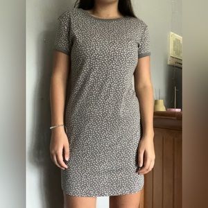 floral t-shirt dress